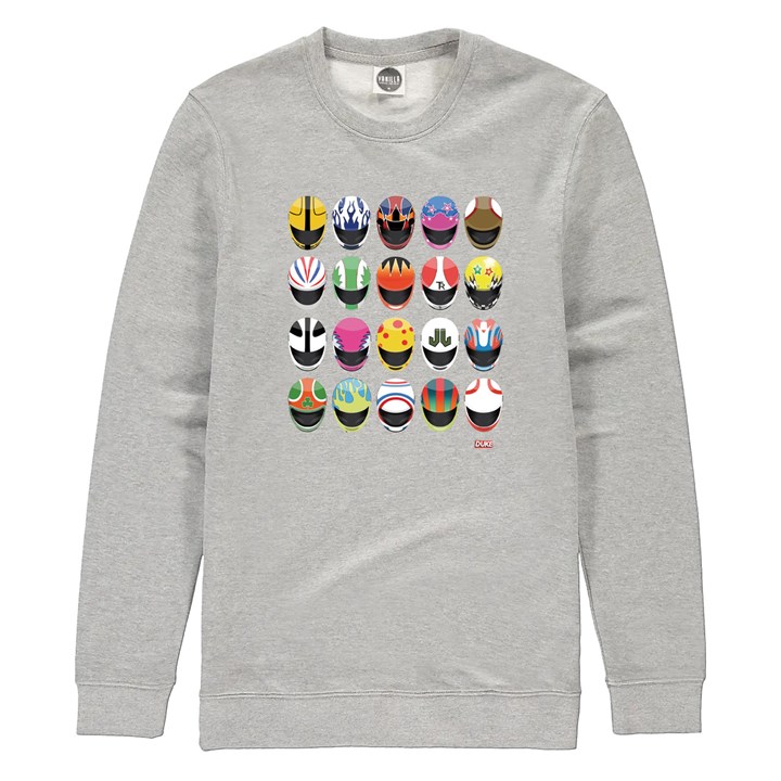 Modern Helmets Sweatshirt Heather Grey - click to enlarge