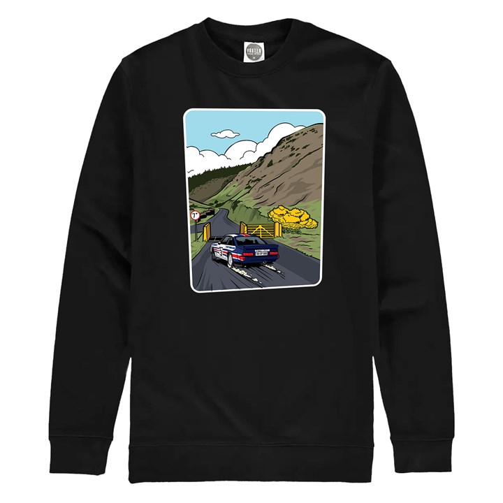 Ari Vatanen Dear God Sweatshirt Black - click to enlarge