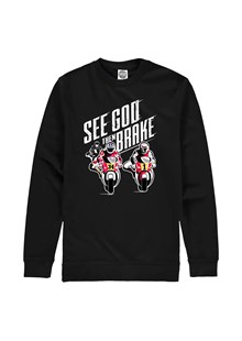 See God then Brake Sweatshirt Black