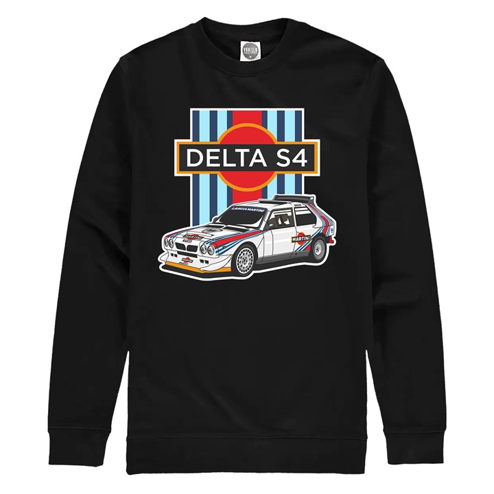 Group B Monster Lancia Delta S4 Sweatshirt Black - click to enlarge
