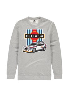 Group B Monster Lancia Delta S4 Sweatshirt Heather Grey