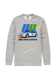 Group B Monster Metro 6R4 Sweatshirt Heather Grey