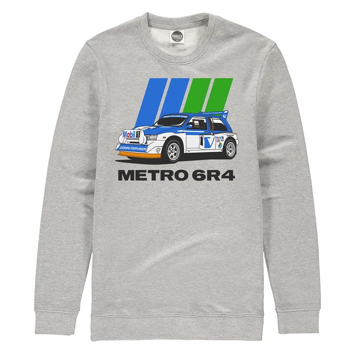 Group B Monster Metro 6R4 Sweatshirt Heather Grey - click to enlarge