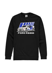 Group B Monster Ford RS200 Sweatshirt Black