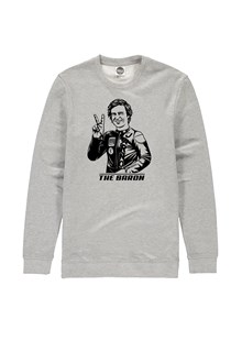 Jarno Saarinen - The Baron Sweatshirt Heather Grey