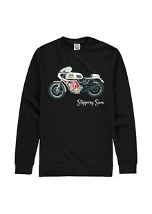 Slippery Sam Triumph Trident Sweatshirt Black