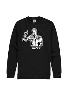 Steve Hislop Stencil Sweatshirt Black