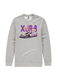 Jaguar XJR9 Group C Car Sweatshirt Heather Grey