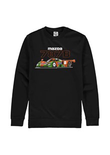 Mazda 787B Group C Car Sweatshirt Black