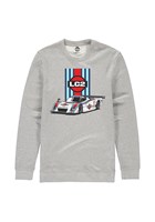 Lancia LC2 Group C Car Sweatshirt Heather Grey