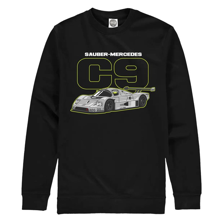 Sauber Mercedes C9 Group C Car Black - click to enlarge