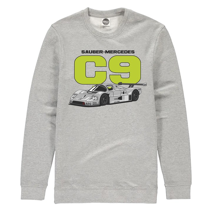 Sauber Mercedes C9 Group C Car Heather Grey - click to enlarge