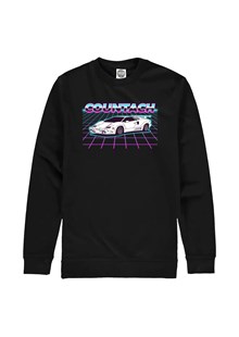 Lamborghini Countach Dream Car Sweatshirt Black