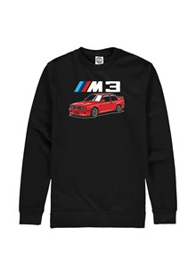 BMW E30 M3 Dream Car Sweatshirt Black