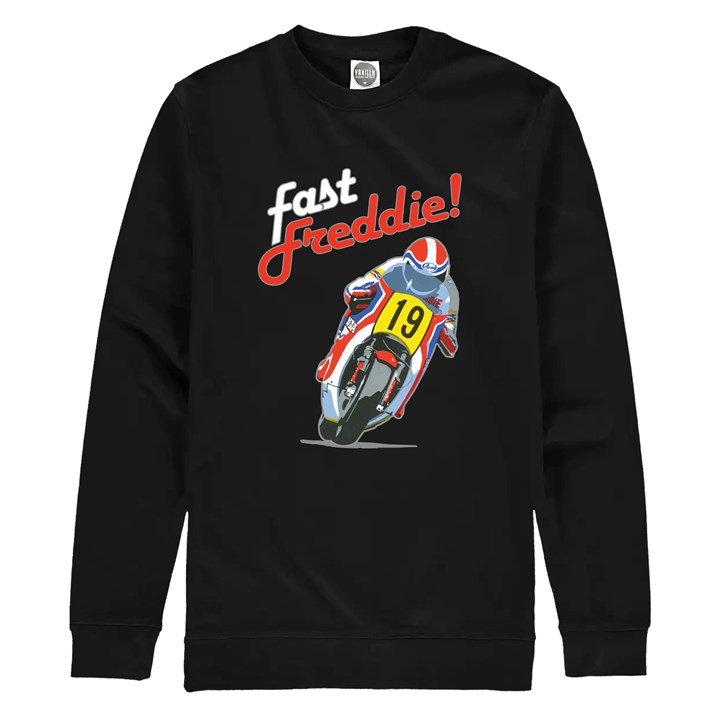 Fast Freddie Spencer Sweatshirt Black - click to enlarge