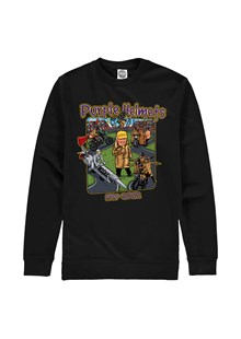 Purple Helmets Sweatshirt Black