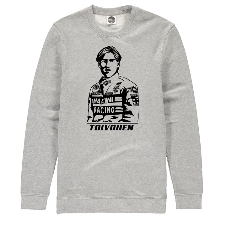 Henri Toivonen Sweatshirt Heather Grey - click to enlarge