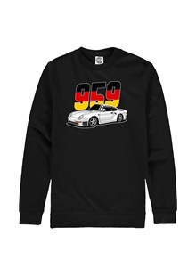 Porsche 959 Dream Car Sweatshirt Black