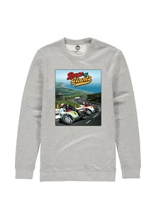Hailwood vs Ago Race of Giants Sweatshirt Heather Grey