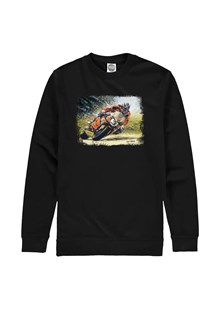 John McGuinness Art Print Sweatshirt Black