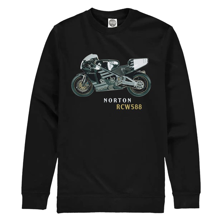 JPS Norton RCW588 Sweatshirt Black - click to enlarge