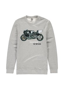 JPS Norton RCW588 Sweatshirt Heather Grey