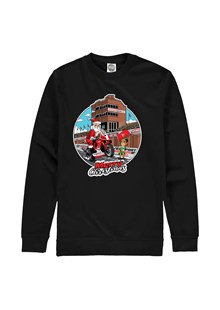 IOM Road Racing Christmas Sweatshirt Black