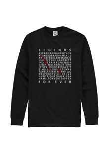 F1 Legends Forever Sweatshirt Black