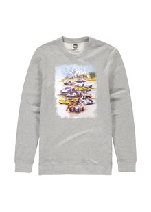 Simply the Best Porsche at Goodwood Sweatshirt Heather Grey