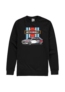 Lancia Delta Integrale Group A Rally Legend Sweatshirt Black