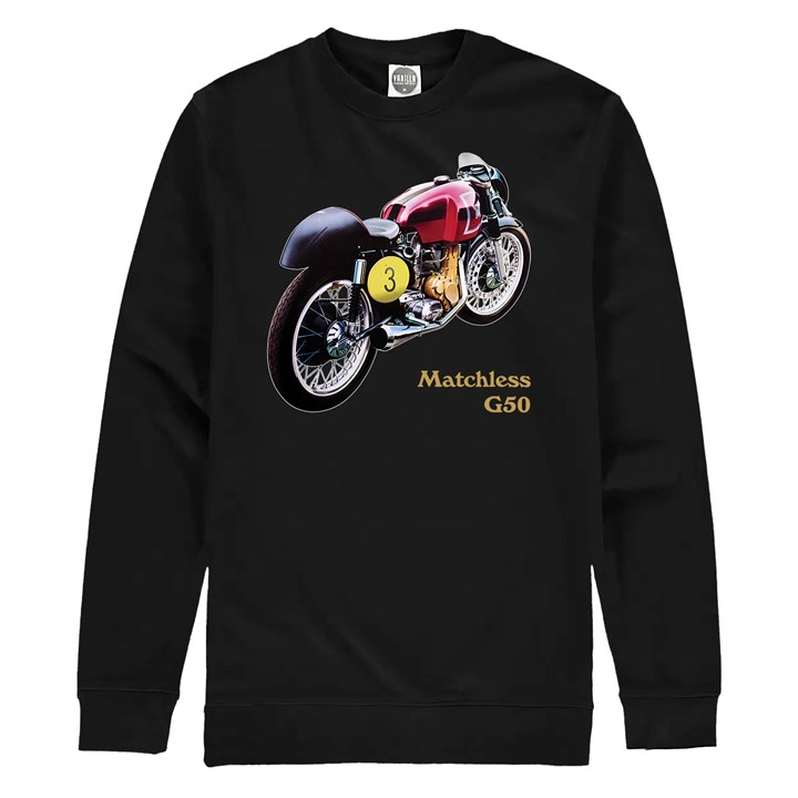 Matchless G50 1960 Sweatshirt Black - click to enlarge