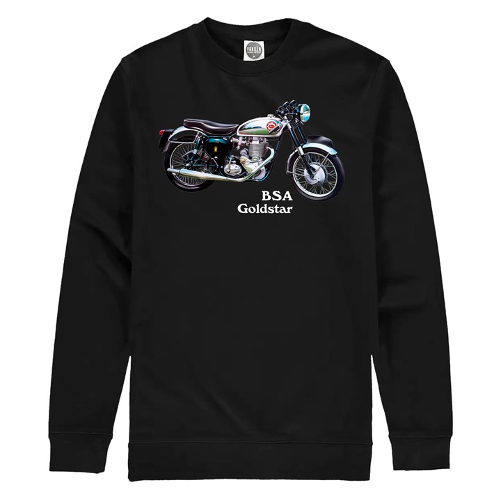 BSA Goldstar 1960 Sweatshirt Black - click to enlarge