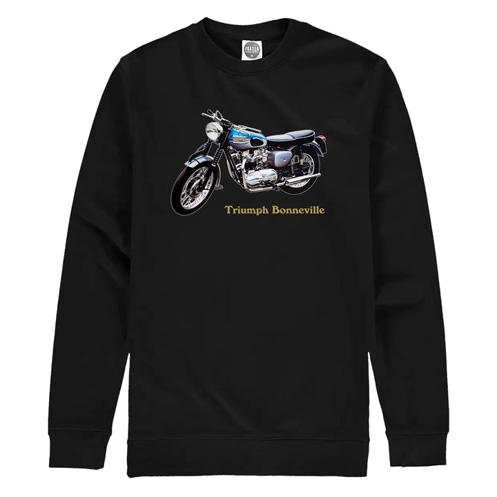 Triumph Bonneville 1961 Sweatshirt Black - click to enlarge