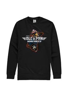Isle of Man Road Races Course Wings Sweatshirt