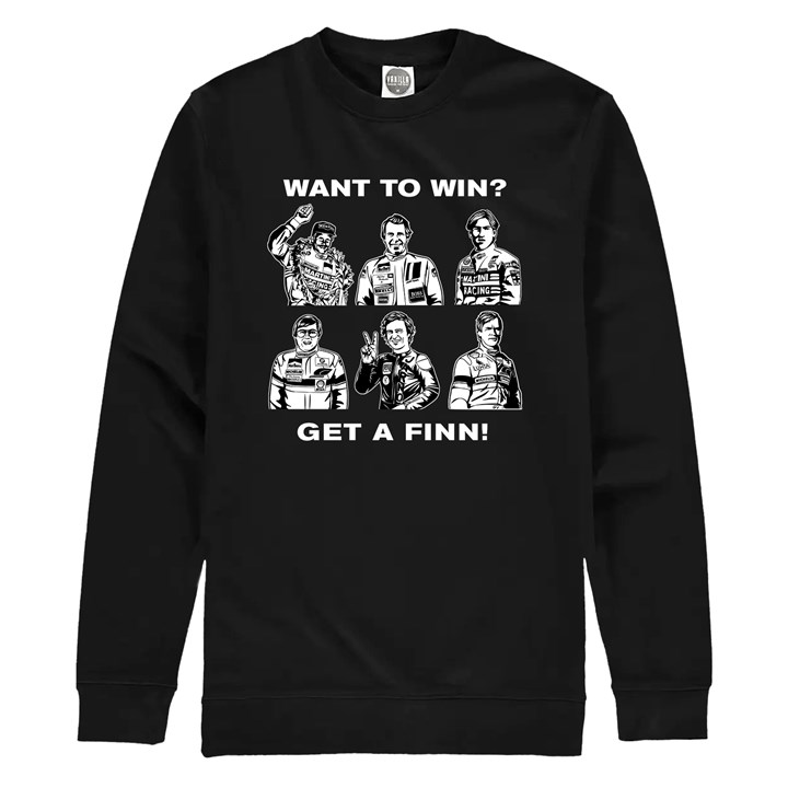 Want to Win Get A Finn Sweatshirt - click to enlarge