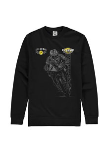Isle of Man Classic Road Races Shadow Bike Sweatshirt