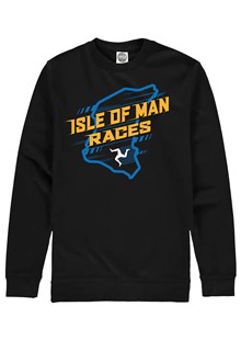 Isle of Man Course Map and 3 Legs Sweatshirt