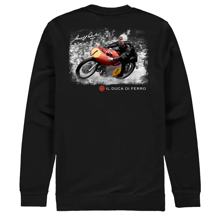 Geoff Duke - The Iron Duke Sweatshirt - click to enlarge