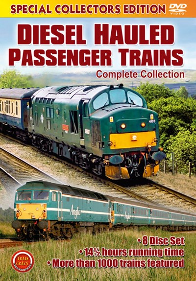 Diesel Hauled Passenger Trains (8 DVD) Box Set