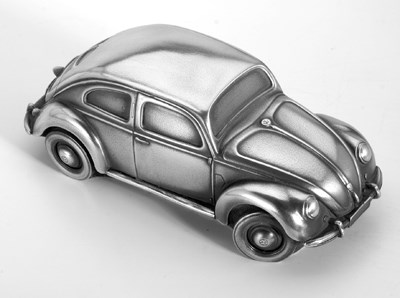VW Beetle Pewter Model