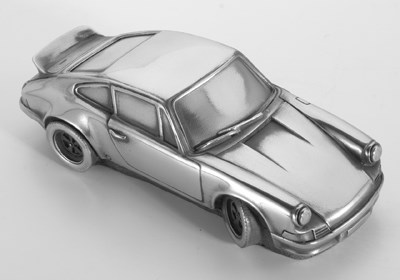 Porsche 911 Carrera Pewter Model