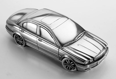 Jaguar X Type Pewter Model