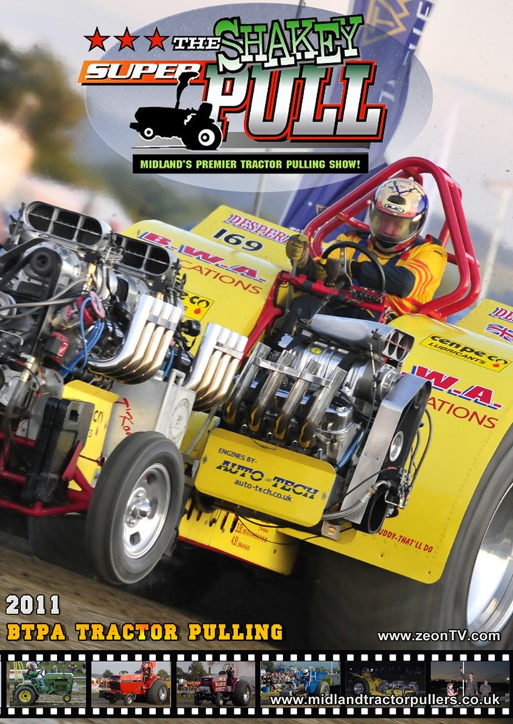 Shakey Super Pull 2011 Tractor Pulling DVD