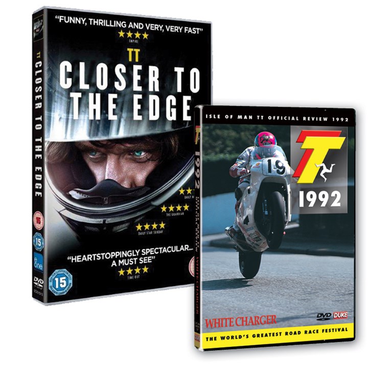 TT Closer to the Edge DVD Plus FREE 1992 TT Review DVD
