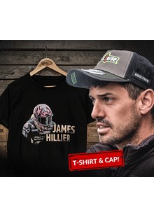 James Hillier Racing T-Shirt & Cap