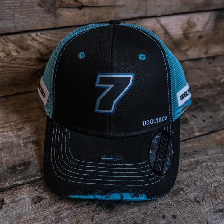 Davey Todd 7 Cap Black Blue