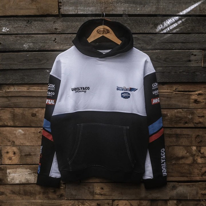 Team Classic Suzuki Hoodie - click to enlarge