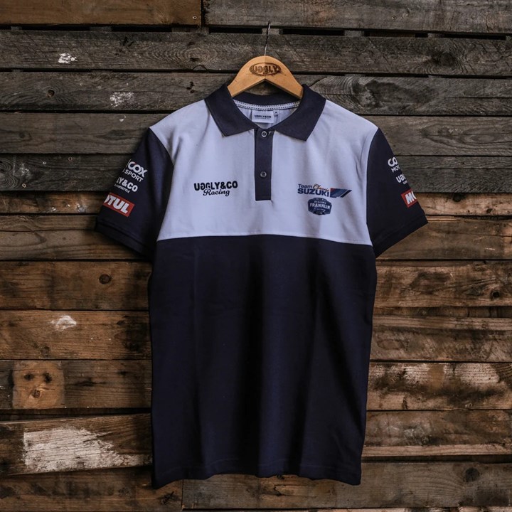 Team Classic Suzuki Polo Shirt - click to enlarge