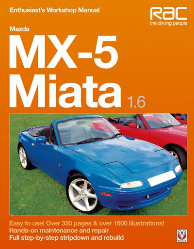 Mazda MX-5 Miata 1.6 Enthusiast’s Workshop Manual (PB)
