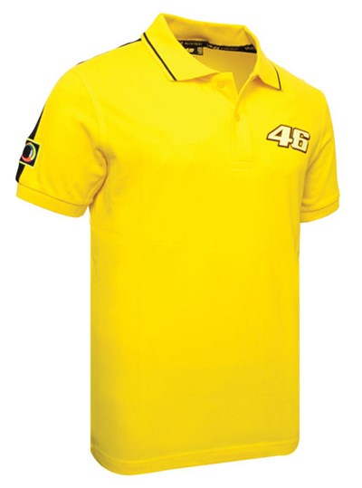 #46 Mens Polo Shirt Yellow - click to enlarge